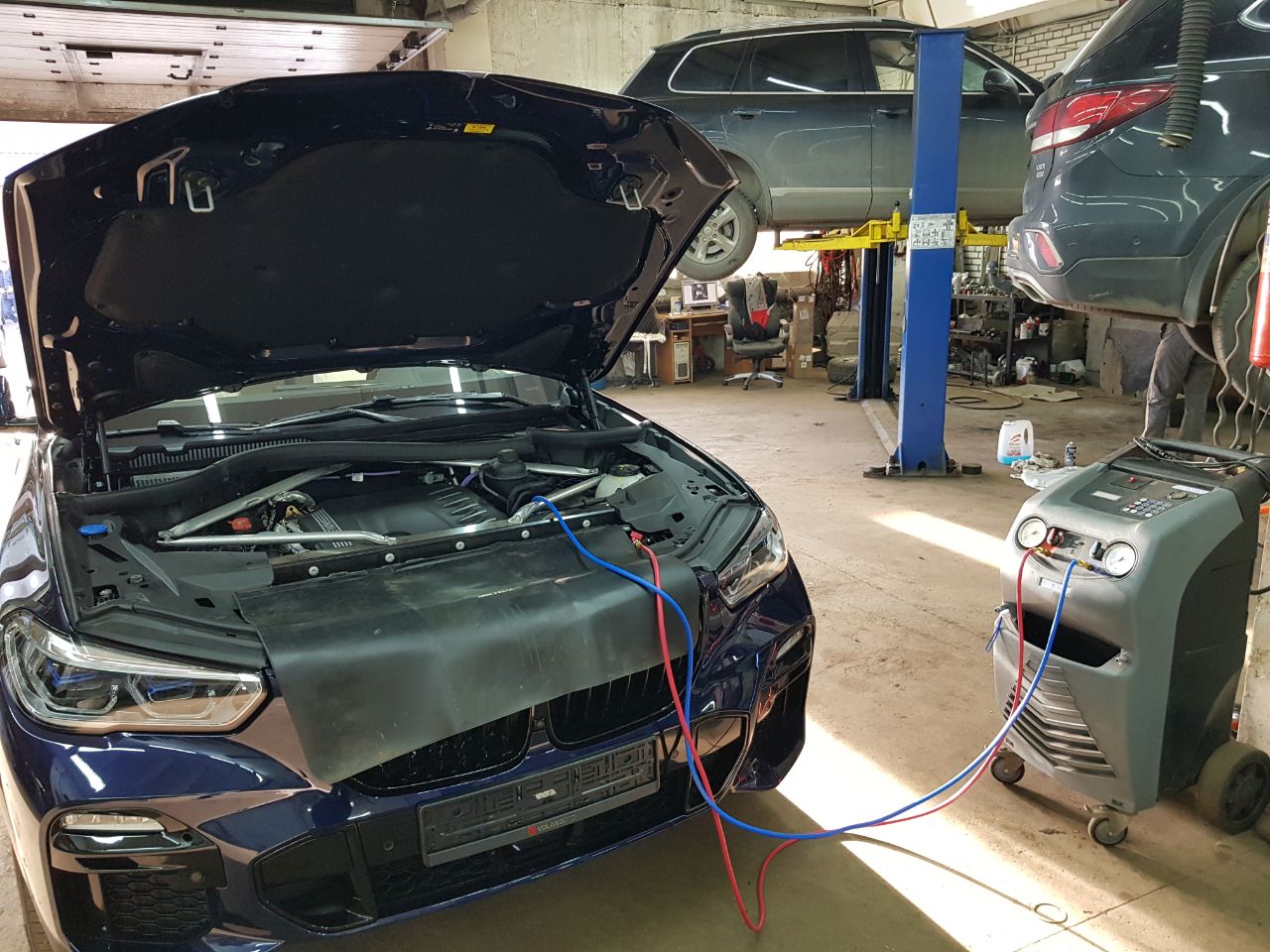 Заправка кондиционера фреоном